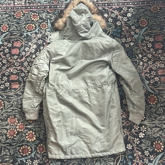 Abercrombie Green Jacket. - Picture 3 of 3